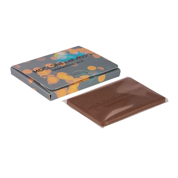 Creditcard chocolade bedrukken