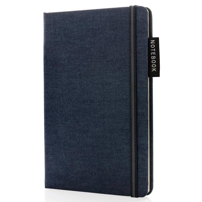 Deluxe A5 notitieboek denim