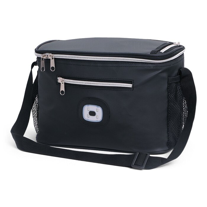 Dunga 600D Reversed Bicycle Coolerbag LED