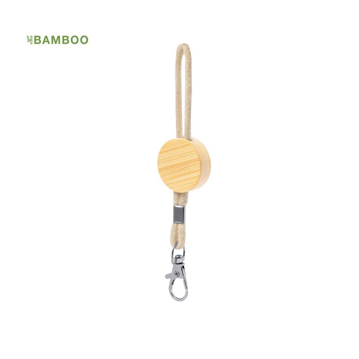 Eco sleutelhanger bamboe