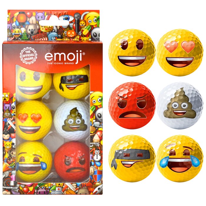 Emoji golfbal