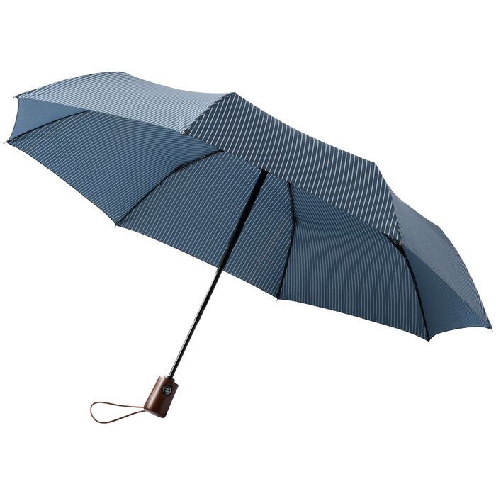 Gestreepte opvouwbare paraplu