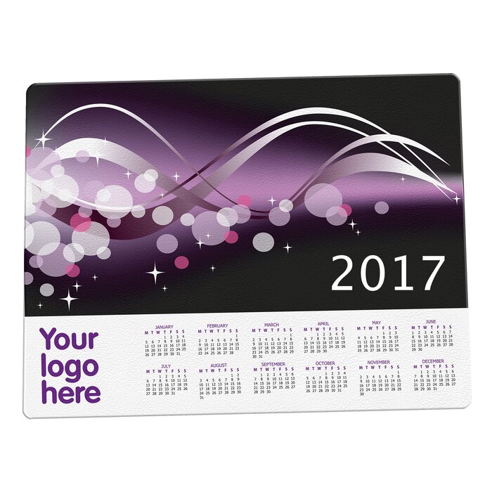 Harde kalender mat 2017