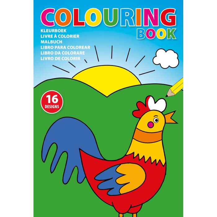 Kleurboek voor kinderen bedrukken