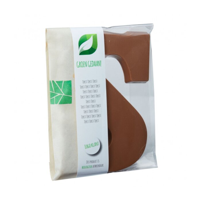 Lekkere Eco chocolade letter - Keuze A tot Z