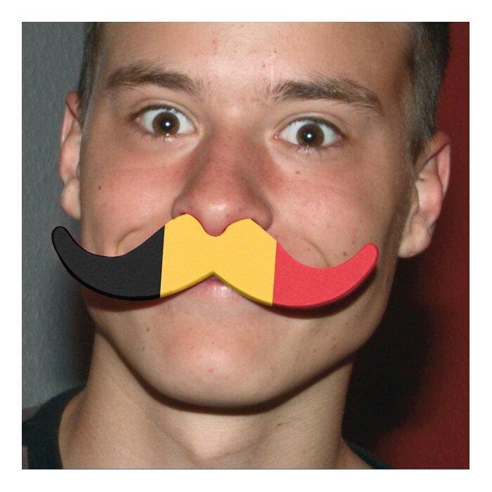 Moustache voor supporters