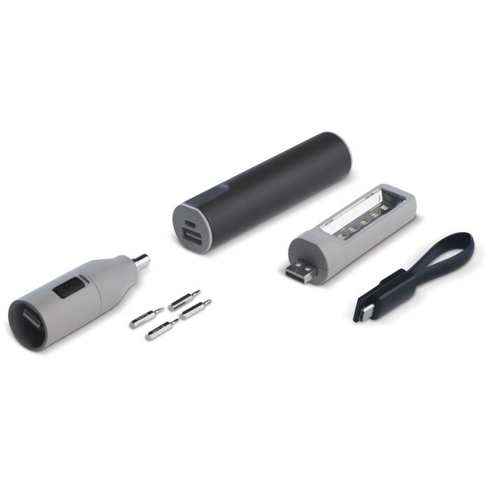 Powerbank 3-in-1 Tool - 2200mAh bedrukken