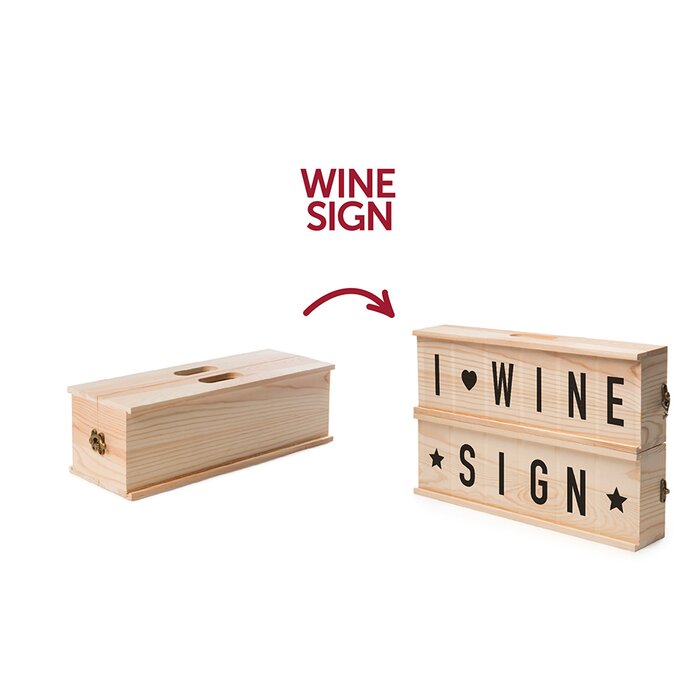 Rackpack Wine Sign