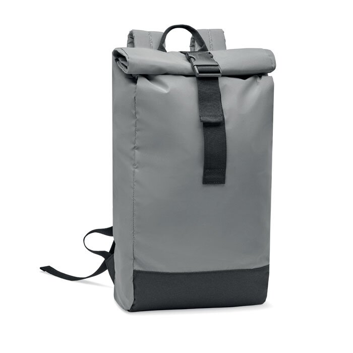 Reflecterende rolltop rugzak