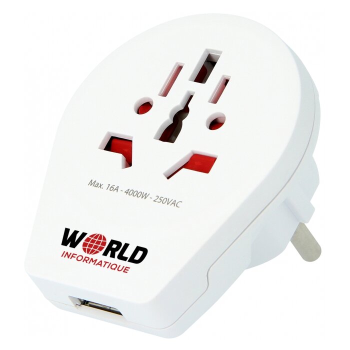 Skross World to Europe USB