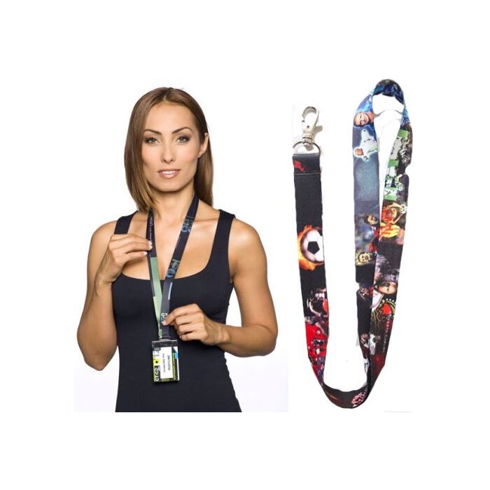 SoftFeel Sublimatie lanyards 10 mm