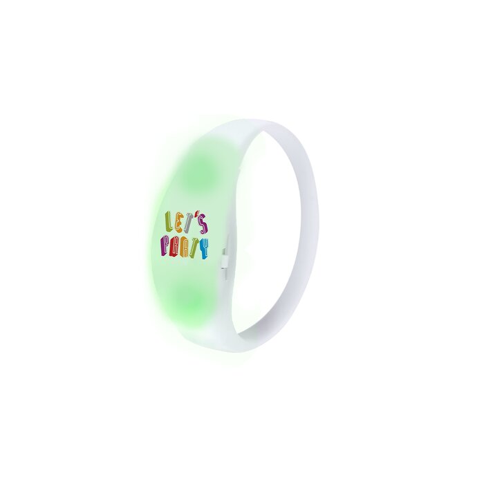 Stoere armband met LED-lampjes