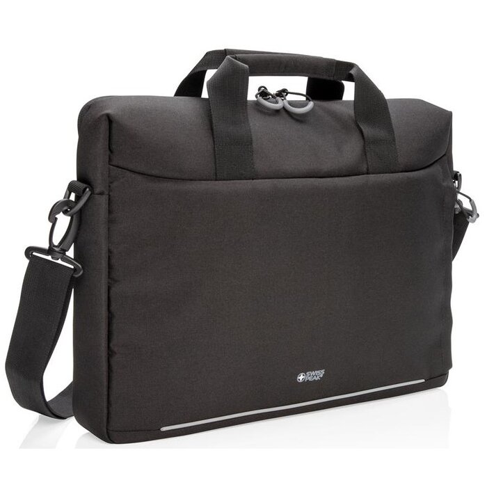 Swiss Peak RFID laptop tas PVC-vrij