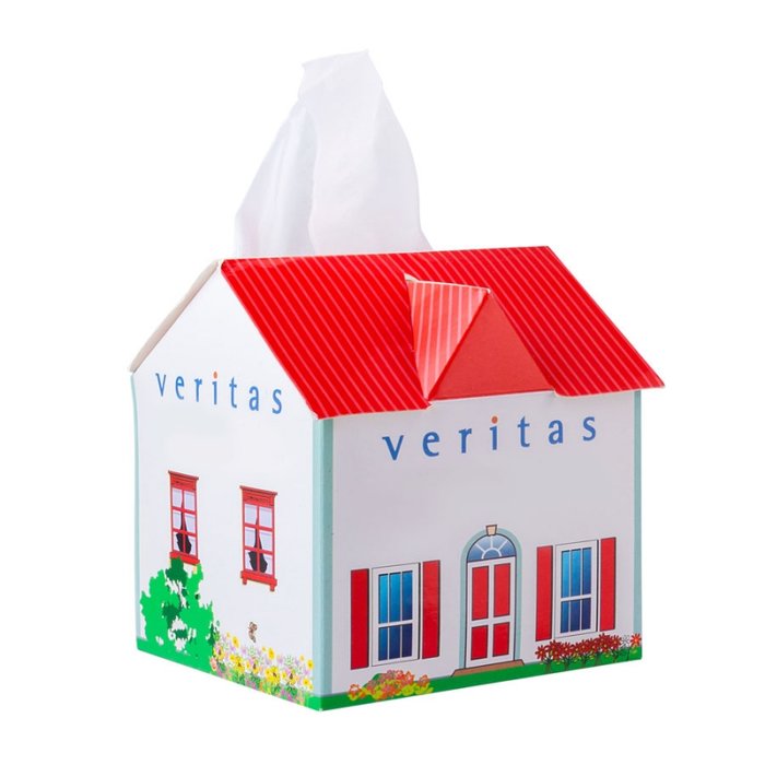 Tissue box huis bedrukken