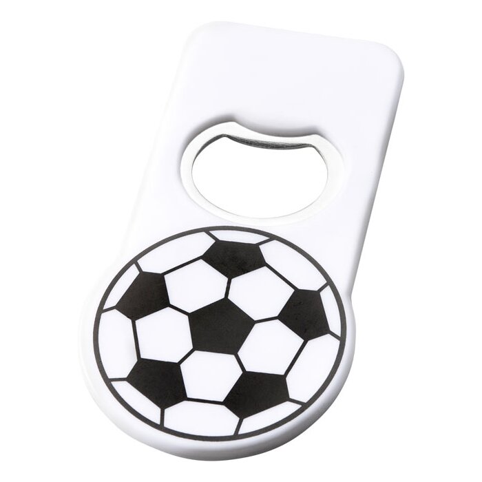 Voetbal flessenopener met magneet