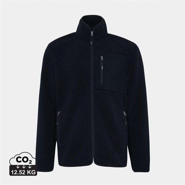 Iqoniq Diran gerecycled polyester pile-fleece jas