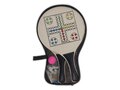 MDF strand tennis set met gezelsschapsspellen 2