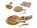 Pizza snijplank met cutter 1