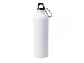 Waterfles aluminium met karabijnhaak - 750 ml