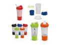 Shaker sportfles met opbergvakje voor sport supplementen - 500 ml