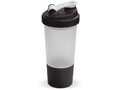 Shaker sportfles met opbergvakje voor sport supplementen - 500 ml