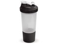 Shaker sportfles met opbergvakje voor sport supplementen - 500 ml 15