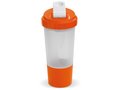 Shaker sportfles met opbergvakje voor sport supplementen - 500 ml 20