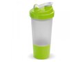 Shaker sportfles met opbergvakje voor sport supplementen - 500 ml 23