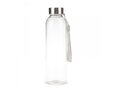 Waterfles glas met draaglint - 500 ml