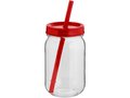 Drinkbeker met rietje - 750 ml