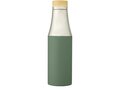 Hulan koperen vacuüm geïsoleerde roestvrijstalen fles met bamboe deksel - 540 ml 21