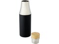 Hulan koperen vacuüm geïsoleerde roestvrijstalen fles met bamboe deksel - 540 ml 30