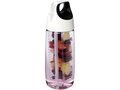 HydroFruit 700 ml drinkfles van gerecycled plastic met klapdeksel en infuser