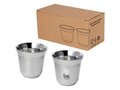 Duo 80 ml RCS gecertificeerde roestvrijstalen espressokopjesset 2