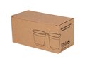 Duo 80 ml RCS gecertificeerde roestvrijstalen espressokopjesset 8