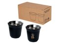 Duo 80 ml RCS gecertificeerde roestvrijstalen espressokopjesset 7