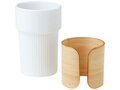 Fika 340 ml beker met bamboe hoes 3