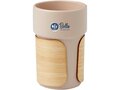 Fika 340 ml beker met bamboe hoes 6