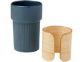 Fika 340 ml beker met bamboe hoes 13