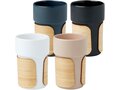 Fika 340 ml beker met bamboe hoes 14