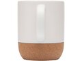 Billie 300 ml mok van keramiek met kurkdetails en matte afwerking 4