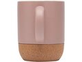 Billie 300 ml mok van keramiek met kurkdetails en matte afwerking 9