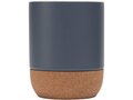 Billie 300 ml mok van keramiek met kurkdetails en matte afwerking 12