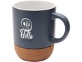 Billie 300 ml mok van keramiek met kurkdetails en matte afwerking 11