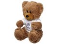 Grote zittende knuffel beer met T-shirt 1