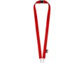 Gerecyclede PET lanyard met twee haken 6