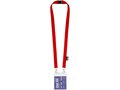 Gerecyclede PET lanyard met twee haken 9