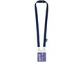 Gerecyclede PET lanyard met twee haken 14