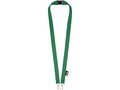 Gerecyclede PET lanyard met twee haken 16