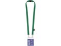 Gerecyclede PET lanyard met twee haken 19